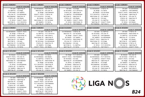 liga nos 2021 2022 calendario